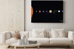 Obraz: Solar system. elements of this image furnished by nasa