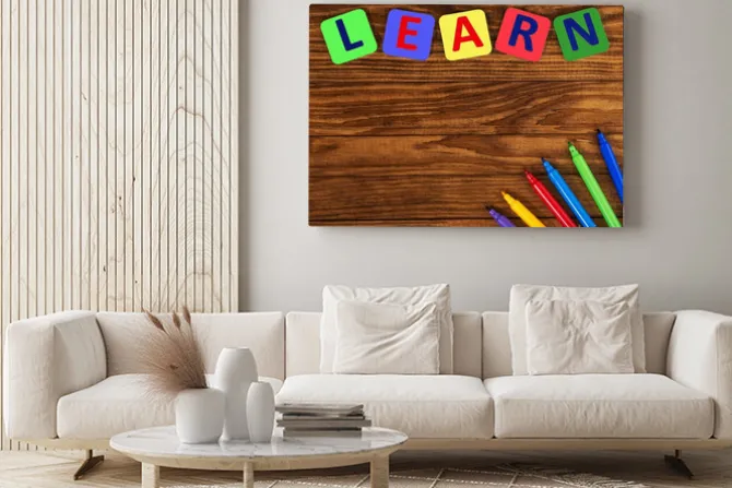 Obraz: Słowo nauczyć