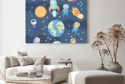 Obraz: Space animals twelve icons