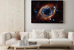 Obraz: Space nebula. elementy tego zdjęcia dostarczone przez nasa