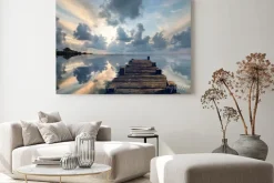 Obraz: Stare molo krajobraz