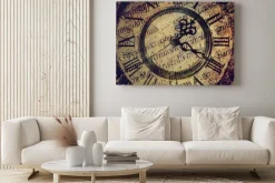 Obraz: Stary zabytkowy zegar