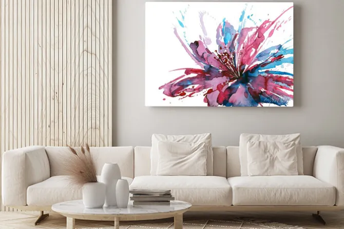 Obraz: Streszczenie kwiat