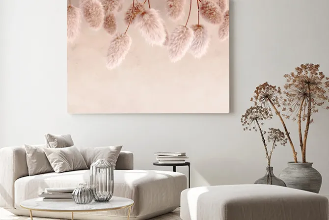 Obraz: Suszki rośliny w stylu boho