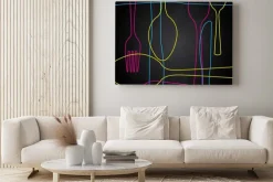 Obraz: Sztuka sztućce