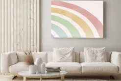 Obraz: Tęcza w pastelowych kolorach