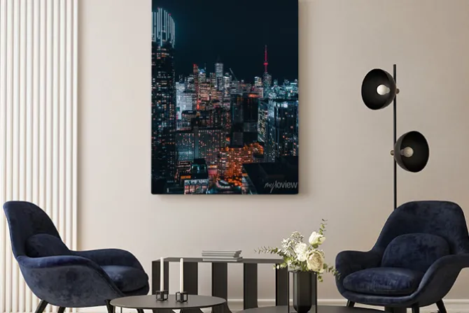 Obraz: Toronto epic night city skyline