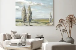 Obraz: Toskański pejzaż malunek w stylu olejnym