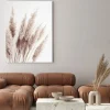 Obraz: Trawy w stylu boho na jasnym tle
