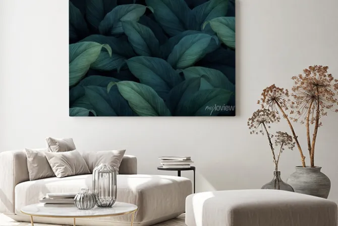 Obraz: Tropical foliage background