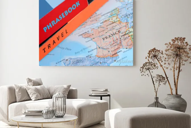 Obraz: Turystyczna świata