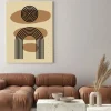 Obraz: Łuki i geometryczne kształty w stylu boho