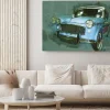 Obraz: Vintage car drawn illustration