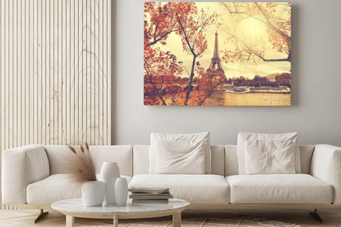 Obraz: Wieża eiffla w paryżu