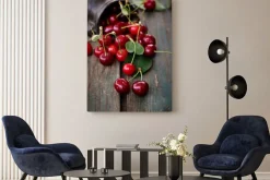 Obraz: Świeże wiśnie