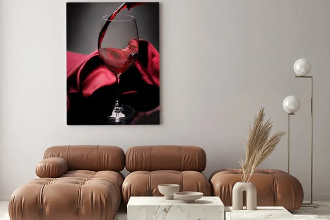 Obraz: Wino czerwone
