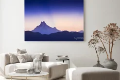 Obraz: Wschód słońca w himalajach