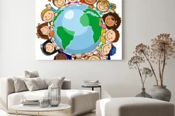 Obraz: Wszyscy zjednoczeni w świecie