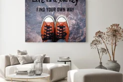 Obraz: Życie to podróż, znajdując własną drogę, cennik