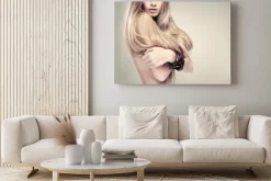 Obraz: Zdjęcie pięknej dziewczyny w stylu mody, glamour