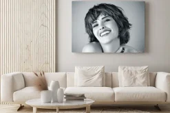 Obraz: Zdjęcie pięknej kobiety śmiech