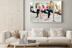 Obraz: Zdrowych i zdolnych kobiet robi fitness