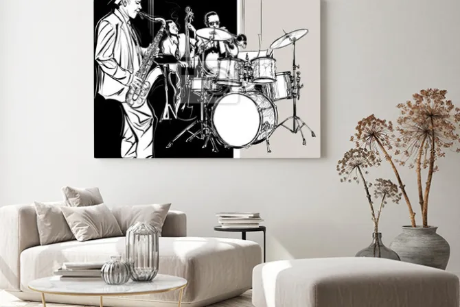 Obraz: Zespół jazzowy