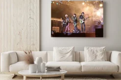 Obraz: Zespół scorpions podczas koncertu