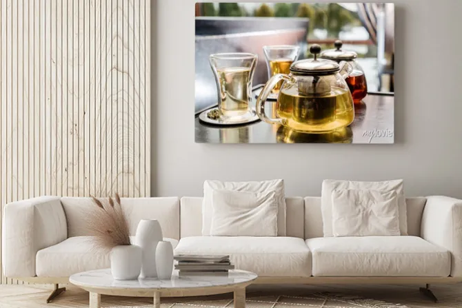 Obraz: Zestaw do herbaty