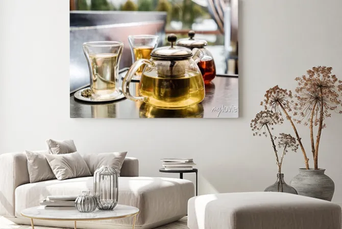 Obraz: Zestaw do herbaty