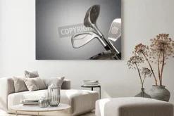 Obraz: Zestaw kijów golfowych