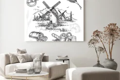 Obraz: Zestaw ręcznie rysowane bakery