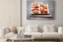 Obraz: Zestaw sushi i maki