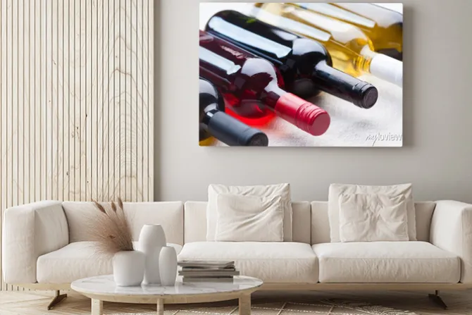 Obraz: Zestaw wina