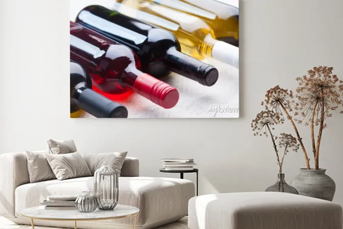 Obraz: Zestaw wina