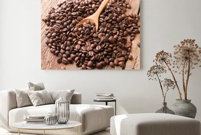 Obraz: Ziarna kawy
