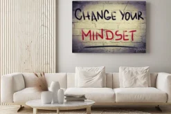Obraz: Zmień swój sposób myślenia concept