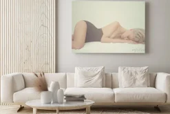 Obraz: Zmysłowa kobieta w łóżku