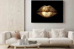 Obraz: Złote usta kobiety