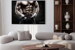 Plakat: Красивое мужское тело