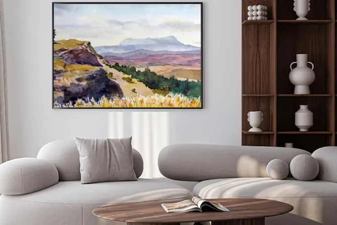 Plakat: Жаркий летний день