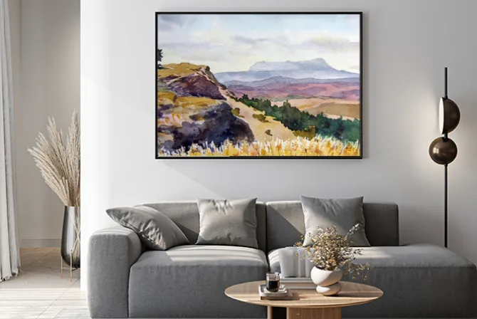 Plakat: Жаркий летний день