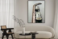 Plakat: 係 留 さ れ た タ グ ボ ー ト