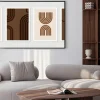 Plakat: Abstract wall art vector collection. abstract organic shape
