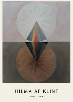 Plakat: Abstrakcyjna grafika hilma af klint