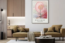 Plakat: Abstrakcyjny kwiat paul klee reprodukcja rozkwit