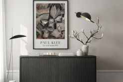 Plakat: Abstrakcyjny ogród reprodukcja paul klee