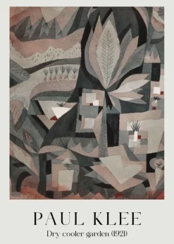 Plakat: Abstrakcyjny ogród reprodukcja paul klee