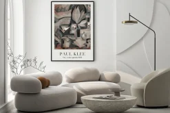 Plakat: Abstrakcyjny ogród reprodukcja paul klee