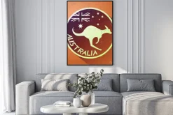 Plakat: Ładne ikony australia